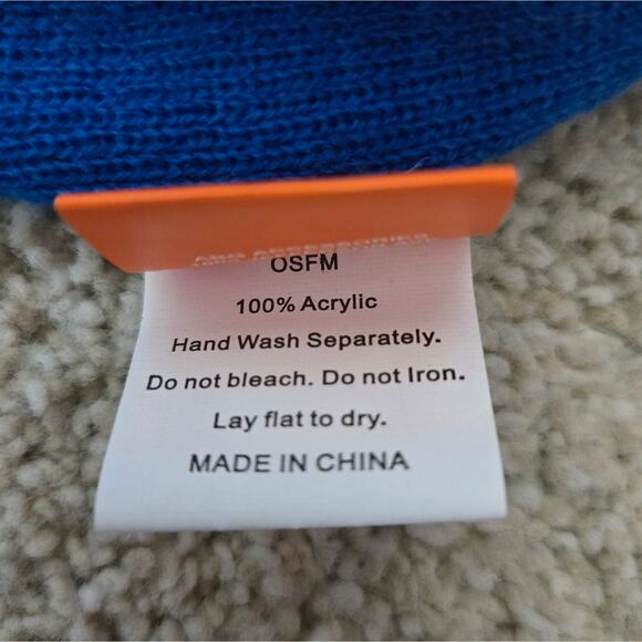 Nickelodeon Blaze and The Monster Machines Knit Beanie Hat Patch Logo Blaze AJ - Picture 5 of 6